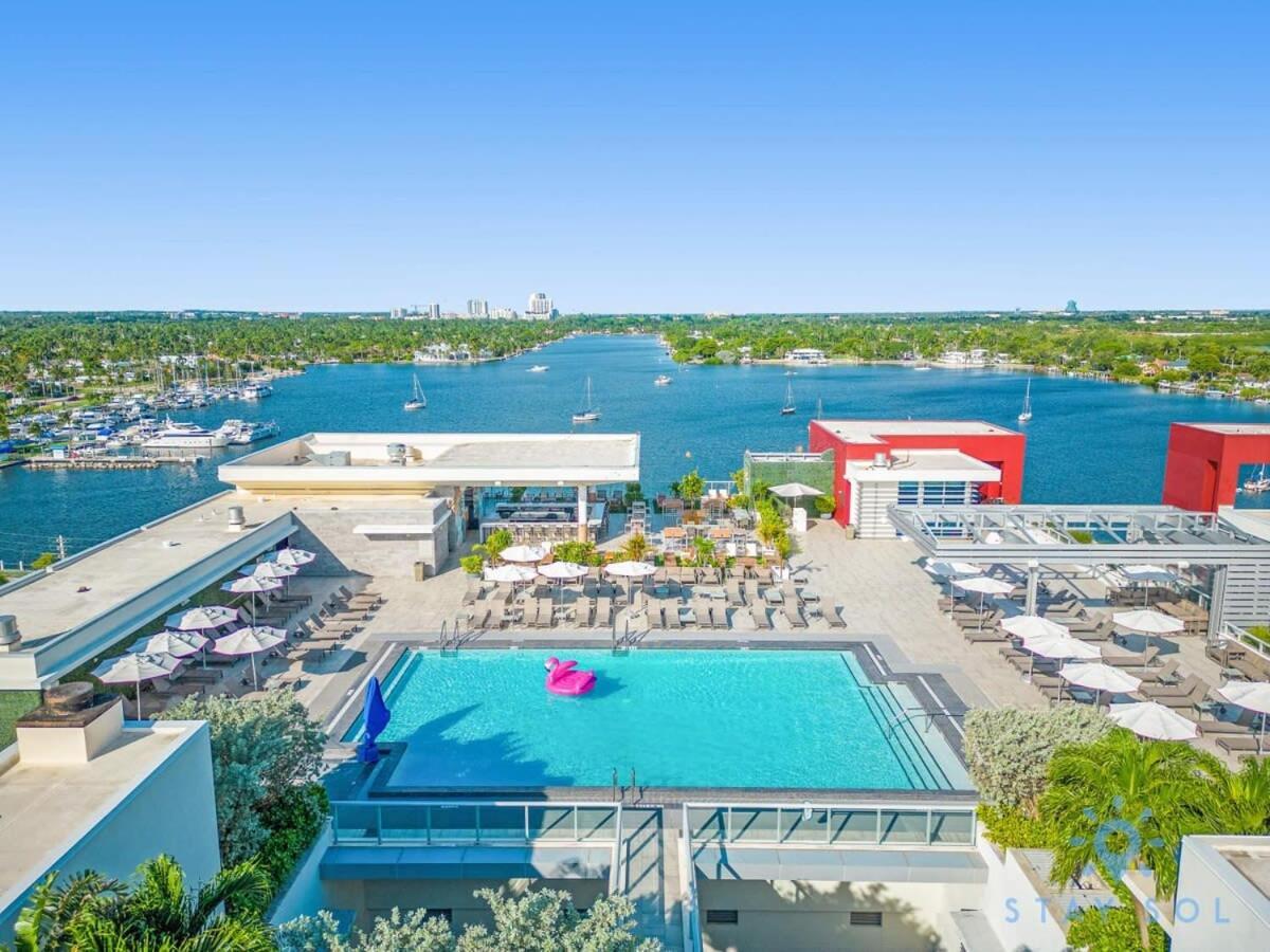 Hollywood Beach Broad - Walk - Amazing Pool - Hot Tub Buitenkant foto