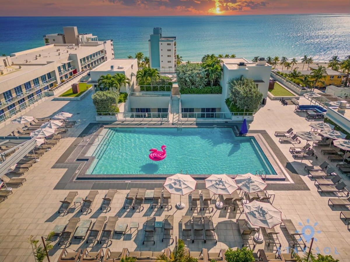 Hollywood Beach Broad - Walk - Amazing Pool - Hot Tub Buitenkant foto