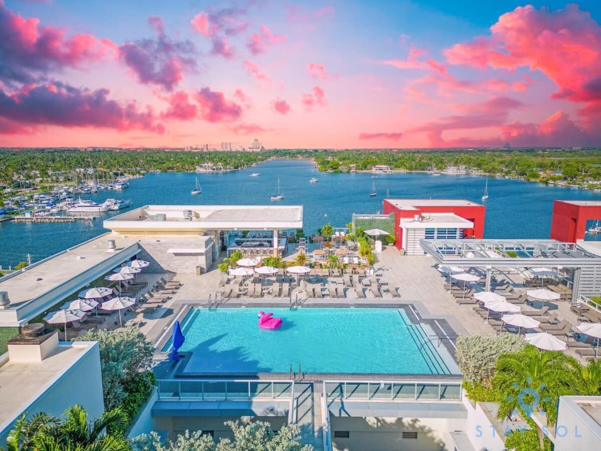 Hollywood Beach Broad - Walk - Amazing Pool - Hot Tub Buitenkant foto