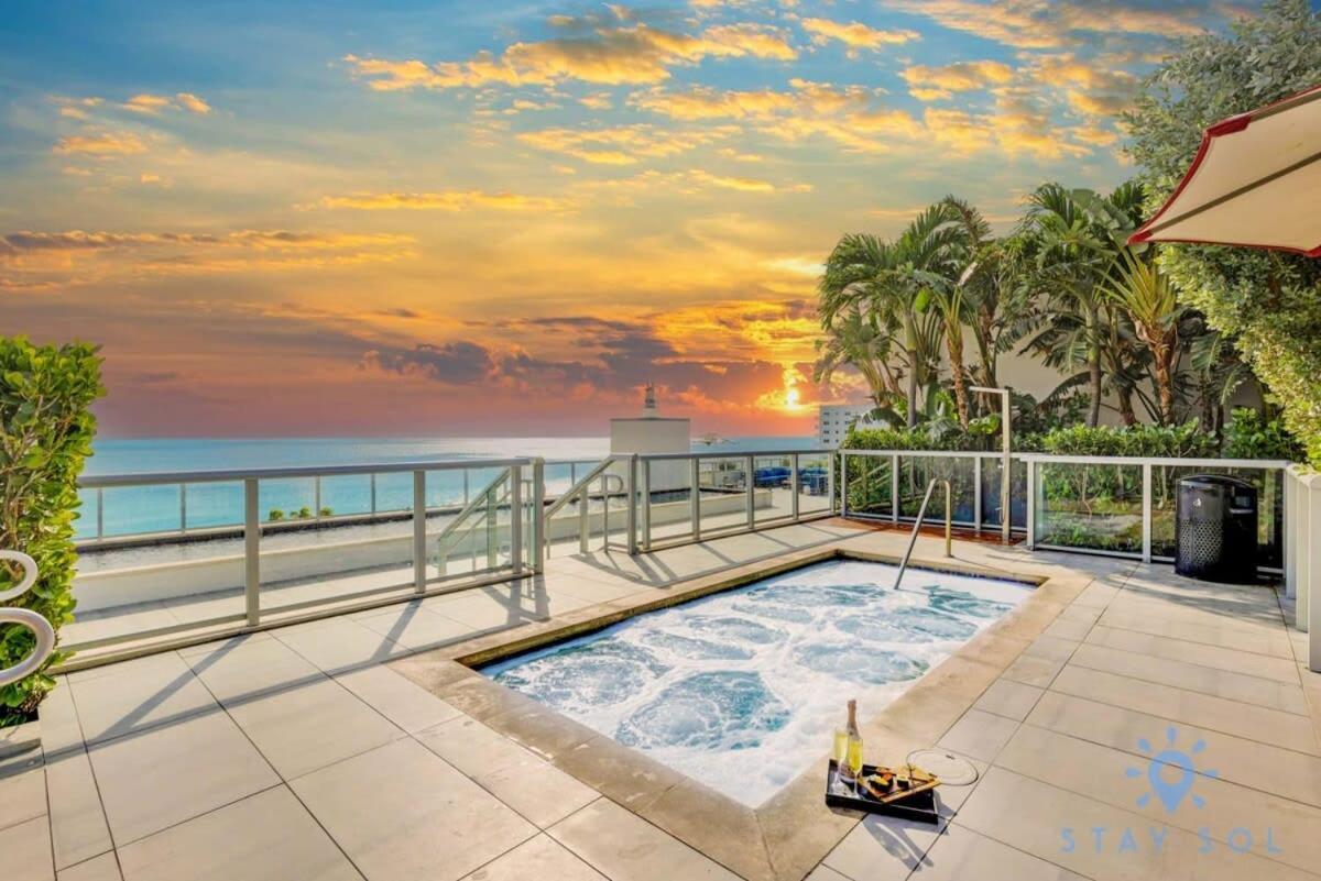 Hollywood Beach Broad - Walk - Amazing Pool - Hot Tub Buitenkant foto